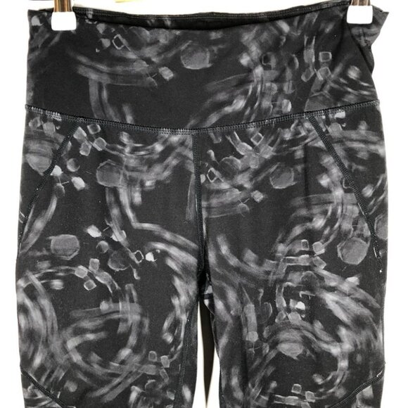 SWEATY Betty Power Cropped Workout Leggings in Black  Airbrush Size Small‎ - Picture 2 of 6